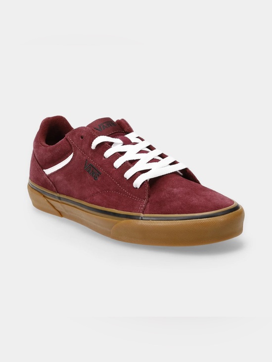 Vans Other - Vans Men's Low-Top Suede Sneaker in Burgundy size 10